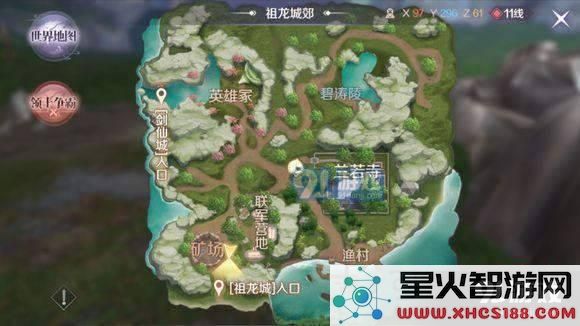 完美世界手游申无恤在哪 申无恤具体位置分享