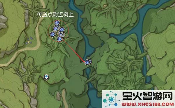 小米端原神树王圣体菇位置