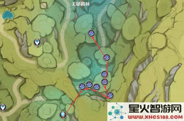 小米端原神树王圣体菇位置