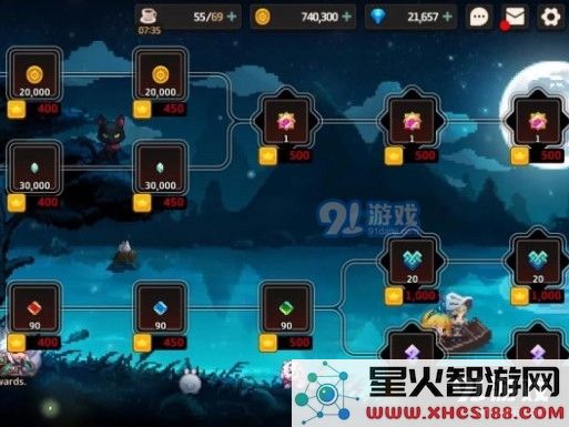 《坎公骑冠剑》永恒浪人路线图文一览
