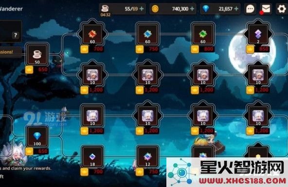 《坎公骑冠剑》永恒浪人路线图文一览