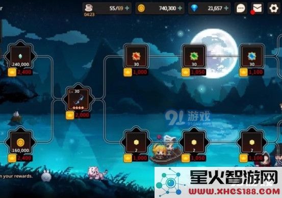 《坎公骑冠剑》永恒浪人路线图文一览