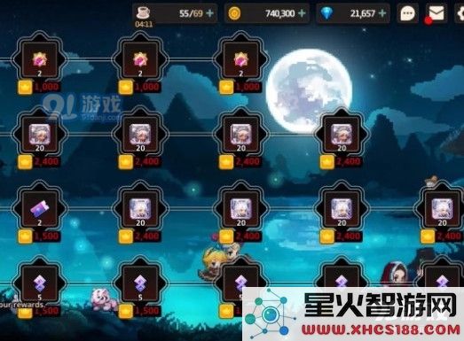 《坎公骑冠剑》永恒浪人路线图文一览