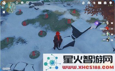 原神雪山踩地板 原神雪山踩地板解谜攻略