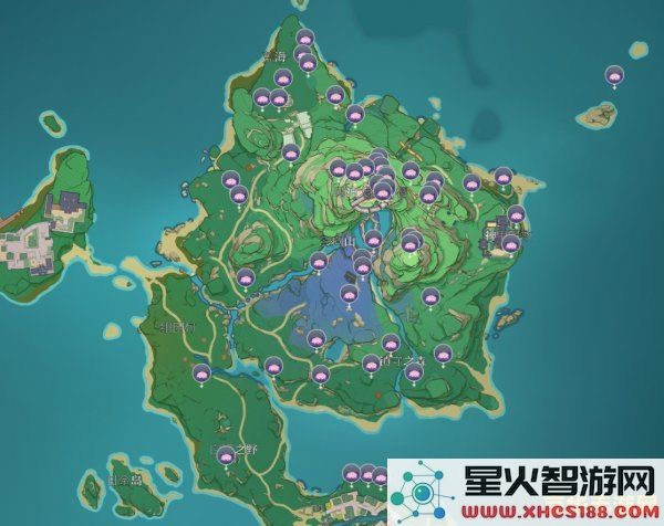 原神绯樱绣球最佳采集路线 原神绯樱绣球最佳采集路线