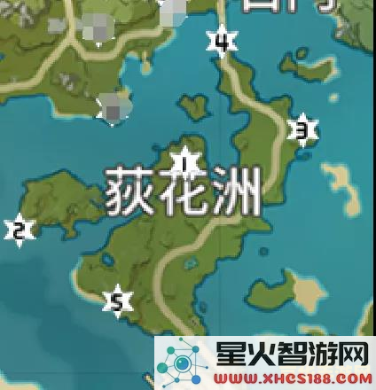 原神荻花洲夜泊石在哪 原神荻花洲夜泊石位置详解