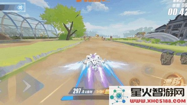 QQ飞车高能路段绿野逐风断桥处