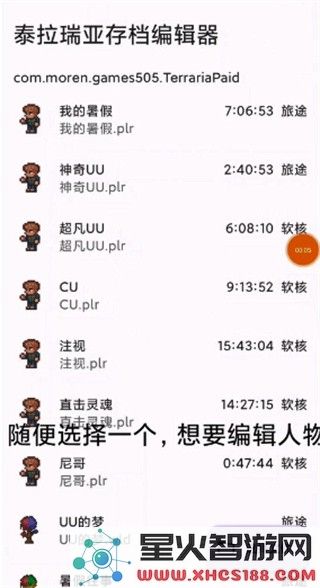 泰拉瑞亚存档编辑器使用教程